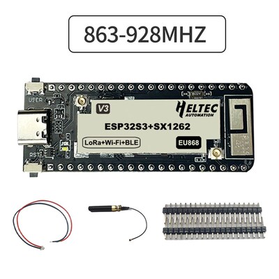 ESP32+LoRa V3开发板兼容433-510MH ESP32-S3节点Type- C接口