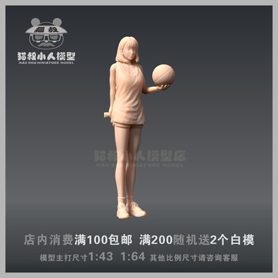 灌篮高手赤木晴子1/64比例人偶