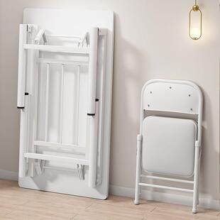 新款台书画桌可折叠写毛笔字桌子棹子组合卓子家用客厅宿舍写字桌