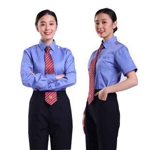 铁路新款制服衬衣23式女外穿弹力竹纤维工作服短袖2025款新式路服