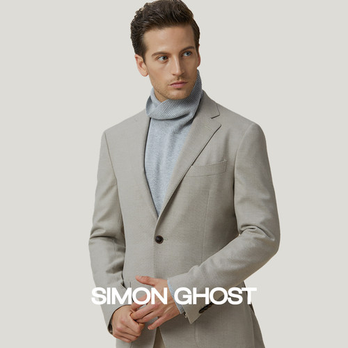 SIMONGHOSTLoroPiana面料单西