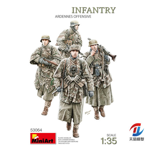 天易模型 MINIART 53064 1/35 步兵 阿登战役