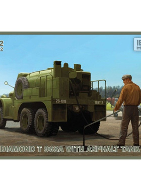 天易模型 IBG 1/72 钻石 DIAMOND T 968A 沥青罐车 72022