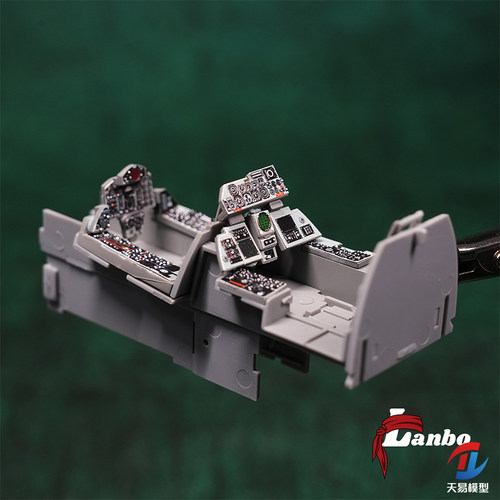 天易 Lanbo3D彩色座舱仪表 48169 1/48 F-4C鬼怪战斗机 配造型村