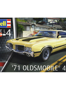 天易模型 利华拼装车模 07695 71 Oldsmobile® 442™ 1/25