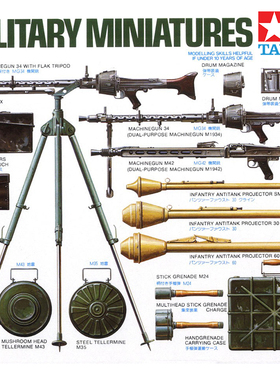天易模型 TAMIYA/田宫 35111 1/35 补给品模型