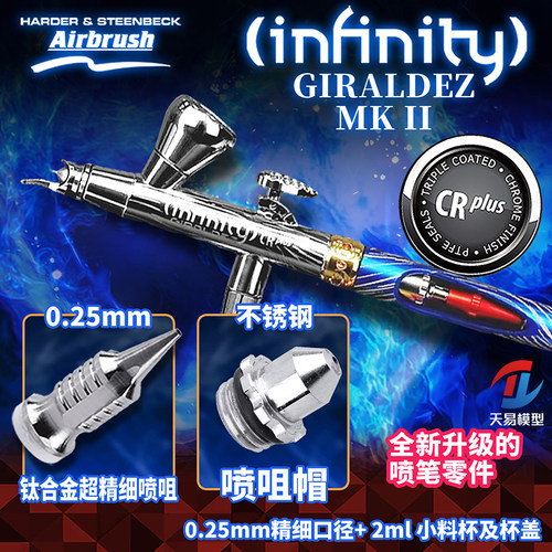 天易模型 汉莎喷笔 ULTRA 122251 Infinity GIRALDEZ Mk II