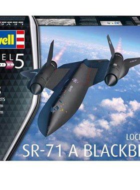 天易模型 Revell/利华拼装飞机 04967 SR-71 黑鸟高速侦察机 1/48
