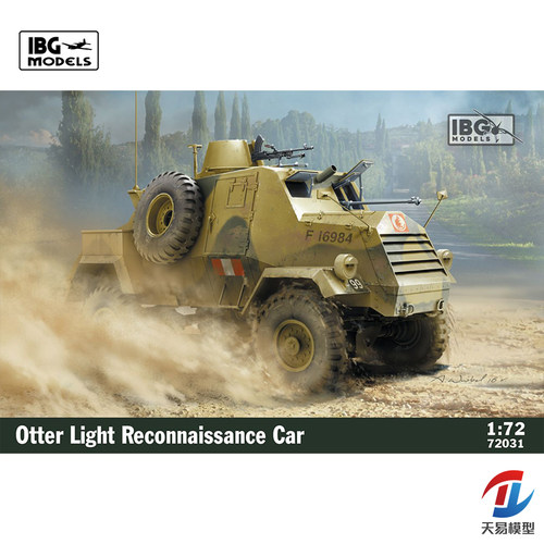 天易模型 IBG拼装车辆 72031 加拿大 水獭轻型侦察车 1/72