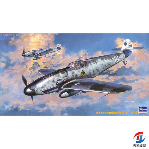 天易模型 长谷川拼装模型 1/48 BF109G-6 09147