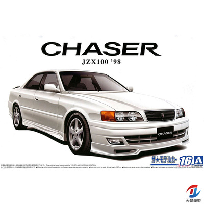 天易模型 青岛社模型 1/24 丰田 JZX100 Chaser Tourer V 05859