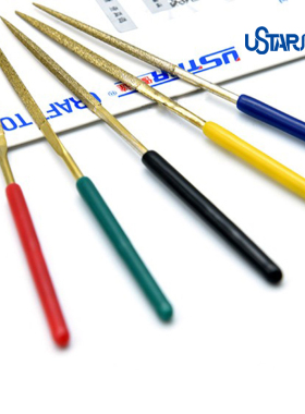 天易模型 优速达 90650 锉刀 高精密金刚砂锉 锉刀5支装