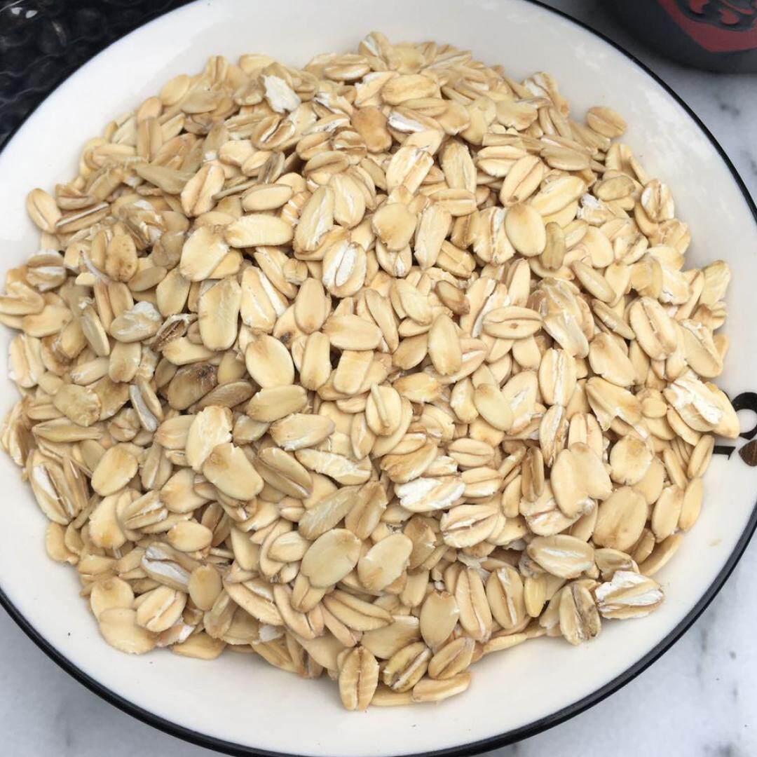 生燕麦片2500g五斤非即食无添加纯麦片早餐粥燕麦米杂粮熬粥粘稠