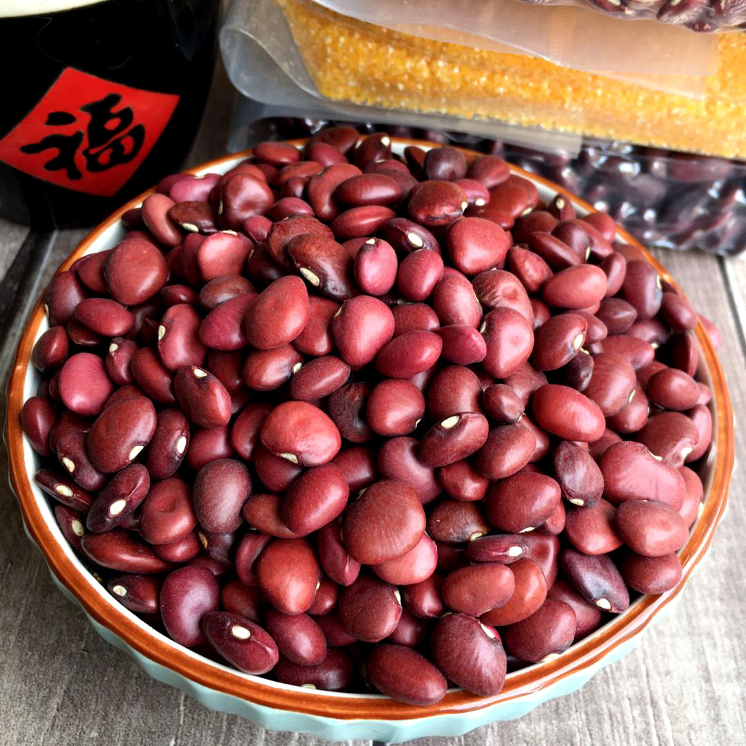 袋装小扁红豆5斤2500g红腰豆扁红芸豆精选新红扁豆小扁豆红豆杂粮