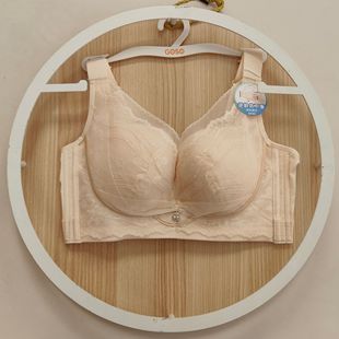 香蜜闺25212002调整聚拢b杯大码 无钢圈内衣健康亲胀绵文胸罩 薄款