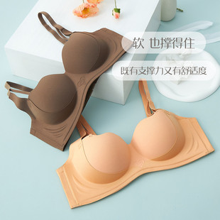 软支撑文胸提拉上托型无钢圈 上托 香蜜闺秀 GOSO