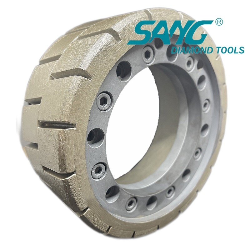 MC8MC6石英石定厚磨轮人造石打磨滚轮定厚轮石英石成形打磨磨轮