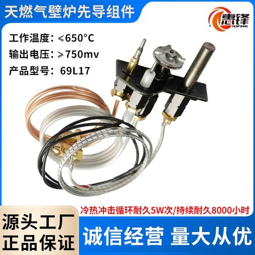 厂家直销天然气液化气互换长明火组件带热电堆更换备件69L17