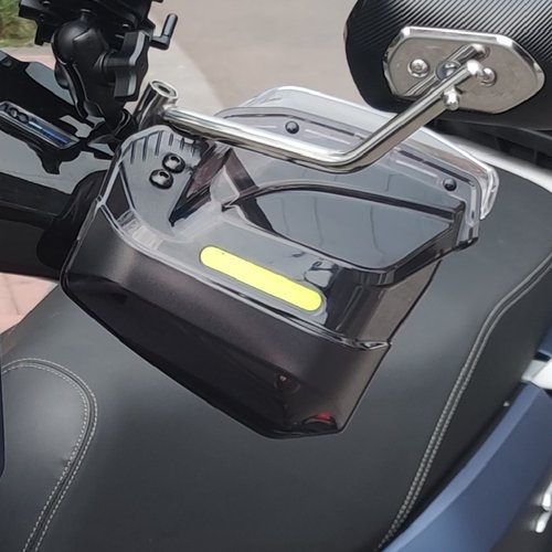 踏板摩托车护手罩把手挡风板电动车车把风挡手把旭鹰ue改装配件uu