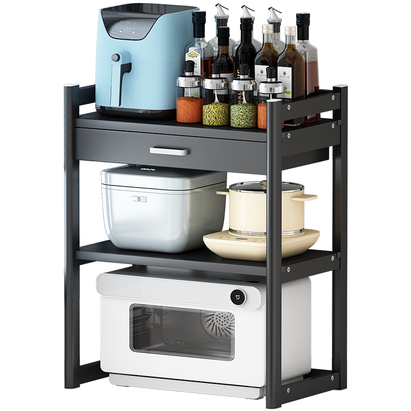 首奇层高可调微波炉置物架