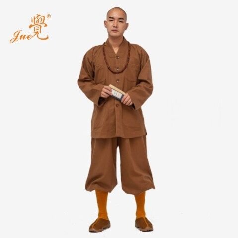 特卖觉牌僧服秋冬僧服澳呢毛呢呢料羊毛呢短褂小褂和尚衣男女僧衣