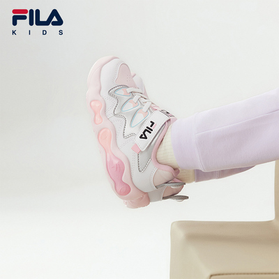 FILA KIDS斐乐童鞋儿童闪灯鞋2026春款男女婴幼童K13G611603