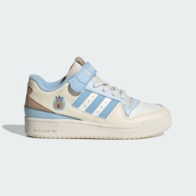 Adidas阿迪达斯小童休闲篮球风运动板鞋小白鞋JS2475