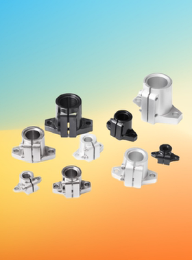 SHFL/SHFTL 8 10 12 13 15 16 20 25 30 40 50卧式导向轴固定座