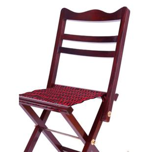 马扎实木靠背马札便携折叠凳老人椅子户外垂钓红木休闲烧烤晒太阳