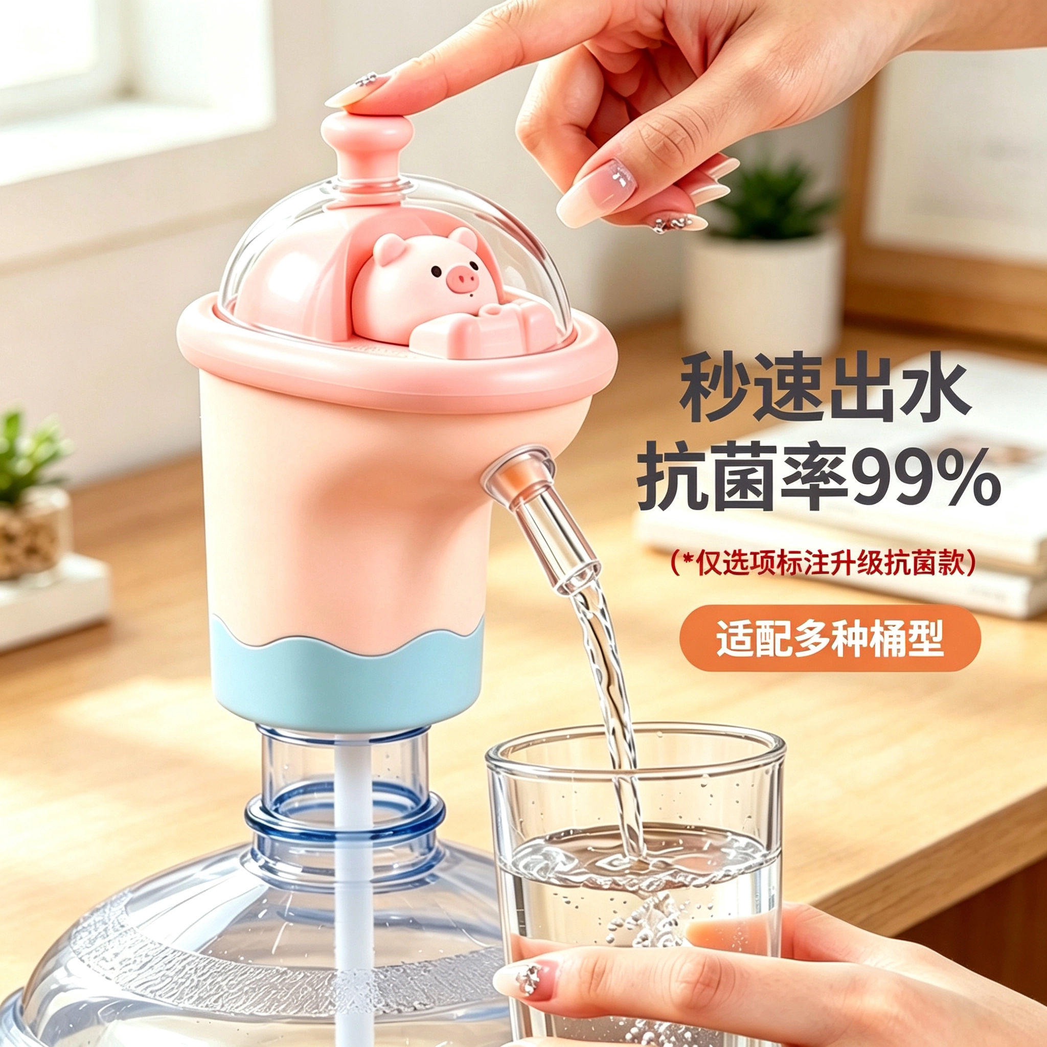几千块的直饮机都不如小猪抽水器