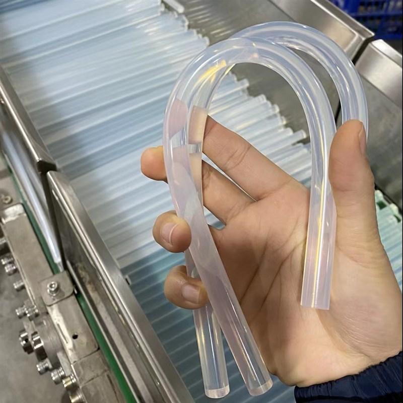 速发高粘透明热熔胶棒工厂直发 环保型透明超粘热溶胶棒胶条7mm/1