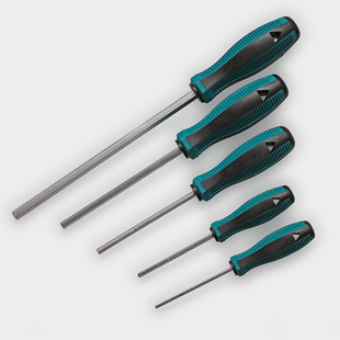 速发直柄 平头内六角扳手六批角改锥起子内内角螺丝刀单个内六角