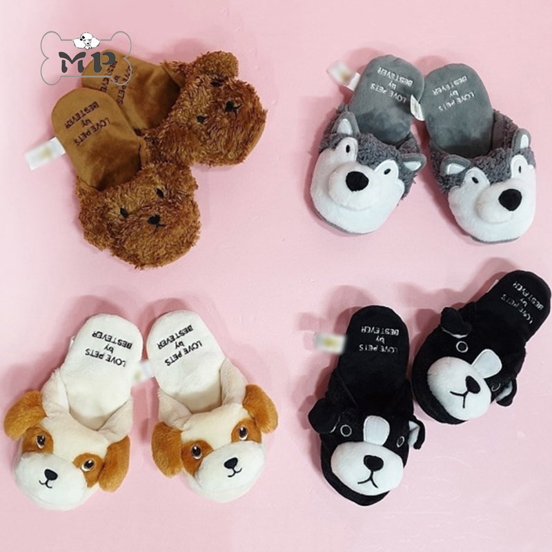 速发部分发货小泰迪~猎犬耐咬可爱拖鞋现声玩具