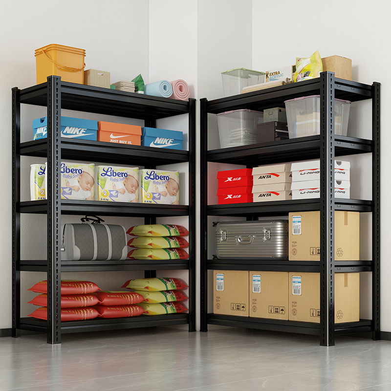速发家用货架置物架层多地落台储物架仓库杂物间商用超市收纳铁架