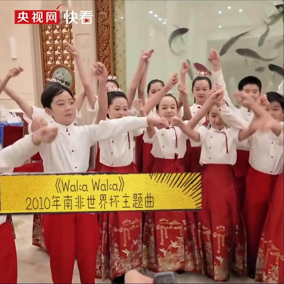 速发儿童WaKa峰会演出服小学生朗诵大合唱男表演服团中国风国学汉