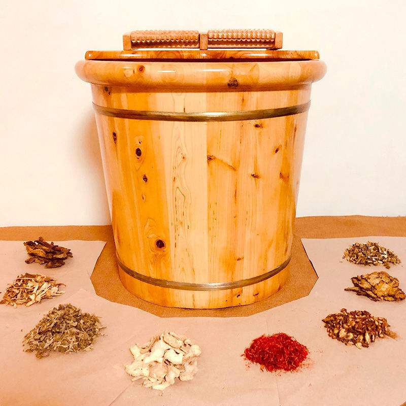 速发。泡脚桶木质4m高木桶过小腿家用洗脚桶木头泡脚木桶深实的足