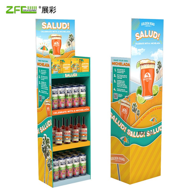 速发超市货架展示架佛展C雪P板V示盒发泡板陈列架商超货 架桌面小