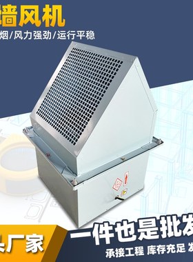 速发BWEX边墙风流防爆防腐工业噪风量轴机风机低大音220v壁式送排