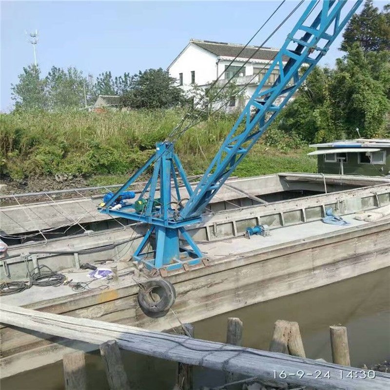 速发码头起重0水库鱼塘池塘装鱼上车22机80v吊鱼机海边岸边小型吊