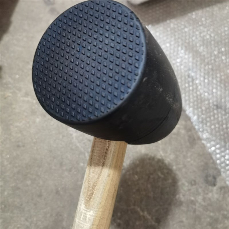 速发特大平底胶锤敲打锤超大皮锤橡胶榔头多功能瓷砖装修安装工具