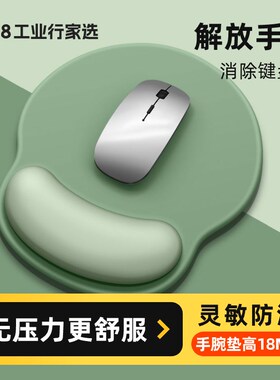 速发垫护腕新胶便携2024办公桌面护手腕硅款电脑手滑男灵敏防托加