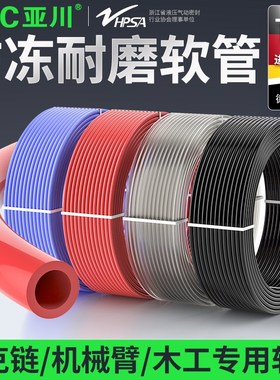 速发柔性软聚氨酯气管TUS042专/0604/0805/1链65R//B/BU机械臂拖0