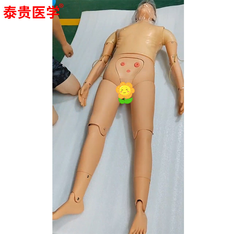 高级多功能护理急救训练模拟人心肺复苏包扎骨折固定拆卸模型