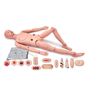 高级全功能护理训练模拟人养老人体模型创伤急救应急演练医用假人