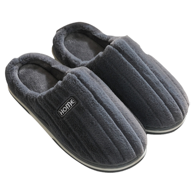 特大码男士棉拖鞋秋冬季