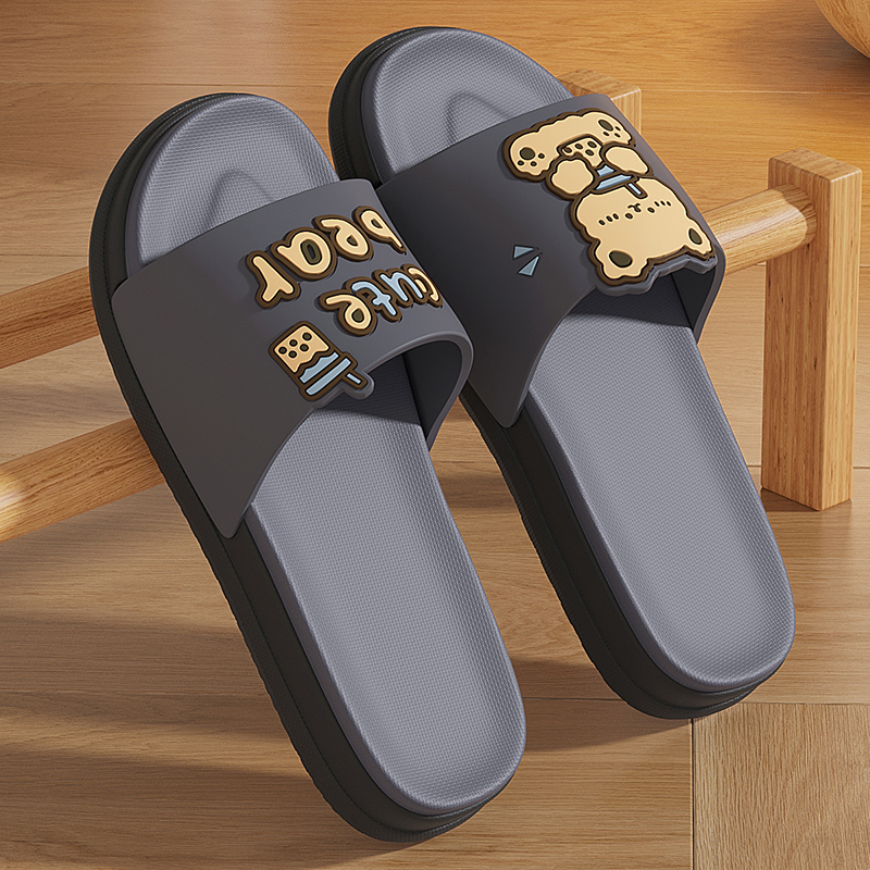 可爱卡通拖鞋男士夏季室内家居