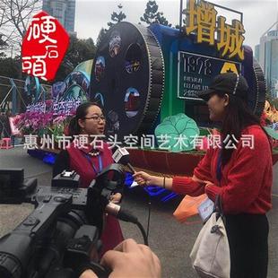 深圳彩车花车巡游展览彩车源头厂家巡游节日花车节日庆典花车