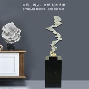 透明树脂摆件雕塑家居饰品餐厅会所装 饰抽象工艺品酒店摆件