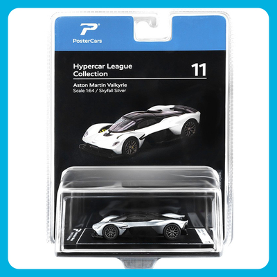 PosterCars 1:64 阿斯顿马丁Valkyrie 合金汽车模型仿真收藏摆件
