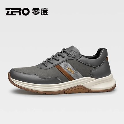 ZRO零度男鞋2025冬秋新款真皮百搭舒适耐磨鞋轻便户外休闲鞋子男